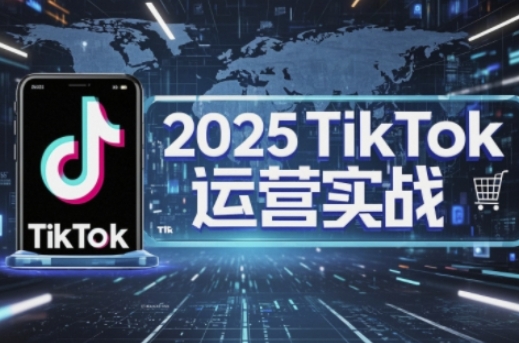 2025TikTok电商运营,掌握TikTok店铺运营核心技巧,实现低成本高转化-侠客资源站